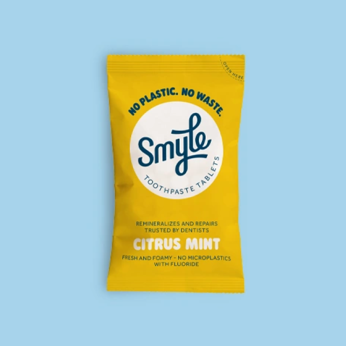 Pastillas dentífricas - Citrusmint - con flúor - 1 mes